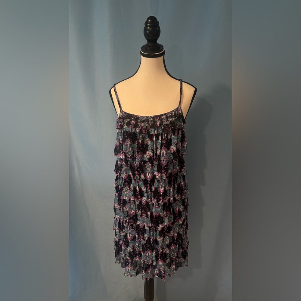 Express Multicolor Paisley Dress